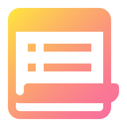 Sticky note icon