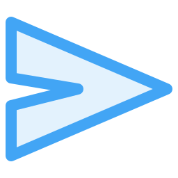 Paper plane icon