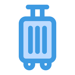 Travel luggage icon