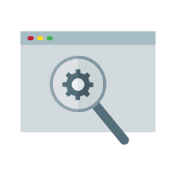 optimización de motores de búsqueda icono