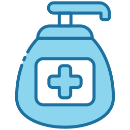 Hand sanitizer icon