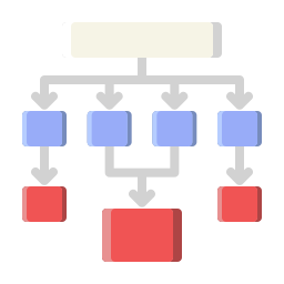 Блок-схема иконка