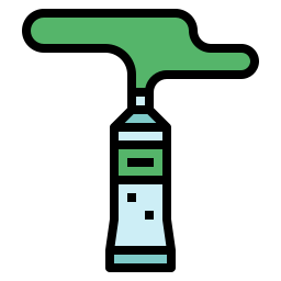 Color tubes icon