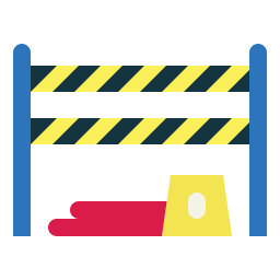 Crime scene icon