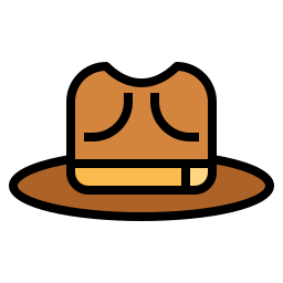 cappello da detective icona