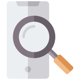 Mobile search icon