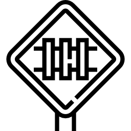 señal de tráfico icono
