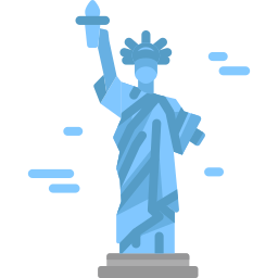 estatua de la libertad icono