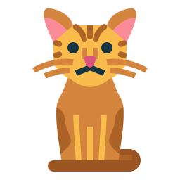 Американская жесткошерстная кошка иконка