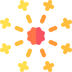 les feux d'artifices Icône