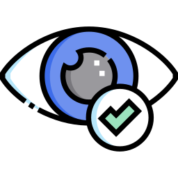 Eye test icon