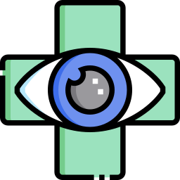 oog kliniek icoon