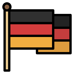 drapeau allemand Icône