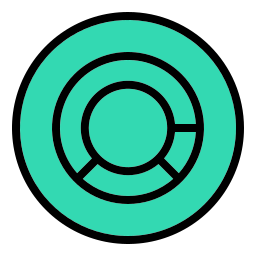 Round chart icon