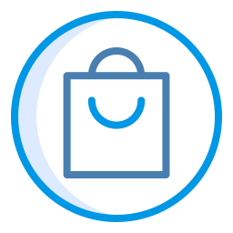 Shopping bag icon