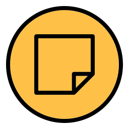 Sticky note icon