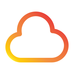 Cloud data icon