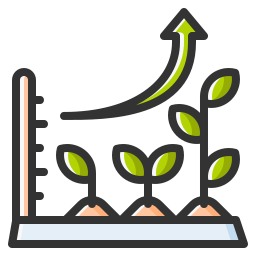 Growth report icon