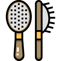 Hair brush icon