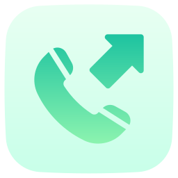 Outgoing call icon