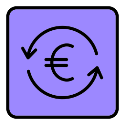cambio valuta icona