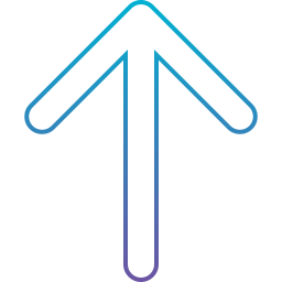 seta para cima Ícone