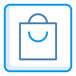 Shopping bag icon