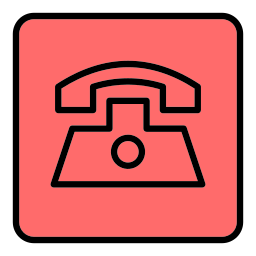 Old phone icon