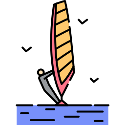 windsurfer icoon