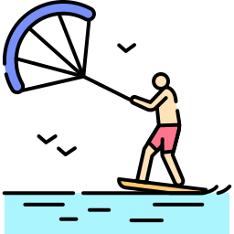 kitesurfer Ícone