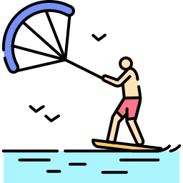 kitesurfista icono