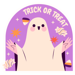 Ghost sticker