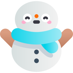 bonhomme de neige Icône