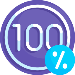 100 prozent icon