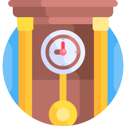 Grandfather clock icon