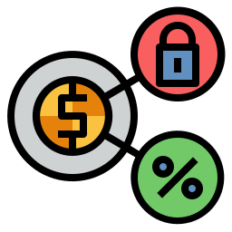 Fixed interest rate icon