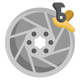 Disc brake icon