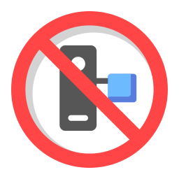 No camera icon