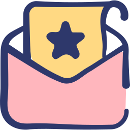 Invitation letter icon