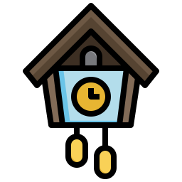 Cuckoo clock icon