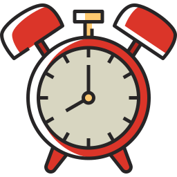 Alarm clock icon