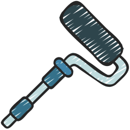 Paint roller icon