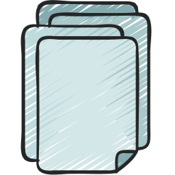 Paper stack icon
