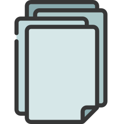 Paper stack icon