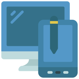 Graphic tablet icon