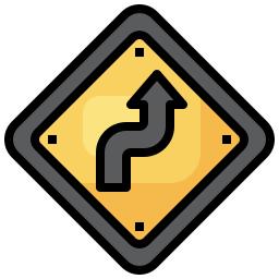 Zig zag icon