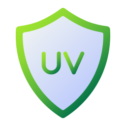 protección uv icono
