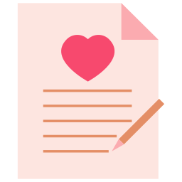 Love letter icon