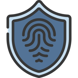 identificación biométrica icono
