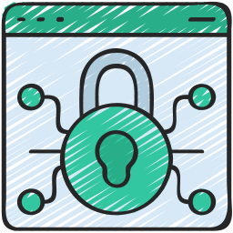 Secure web icon